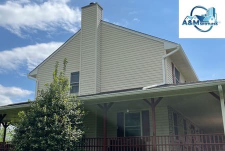 How to pressure wash a saucon valley home